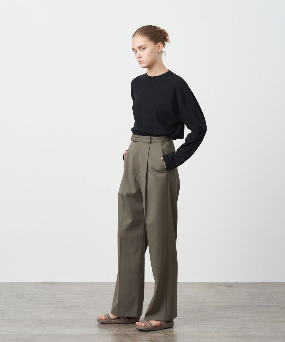 ATON FRESCA SINGLE JERSEY | L/S Tシャツ 