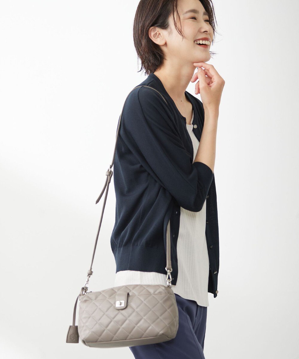 J.PRESS LADIES 【2way】キルティング ショルダー バッグ 