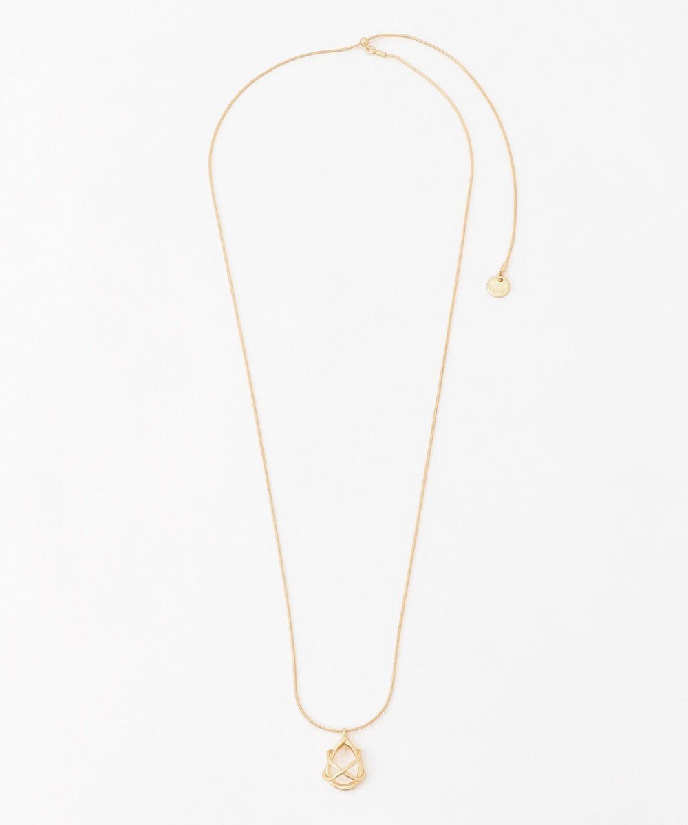 J.PRESS LADIES 【着こなしのポイントに】クリアトップネックレス 