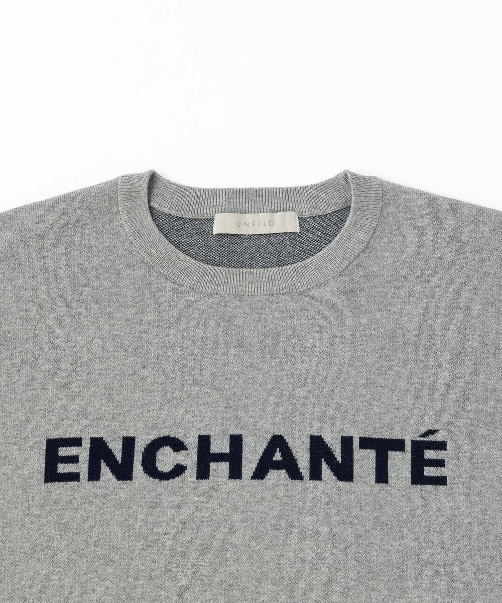 UNFILO 【新色追加】スウェットライク ロゴニット 