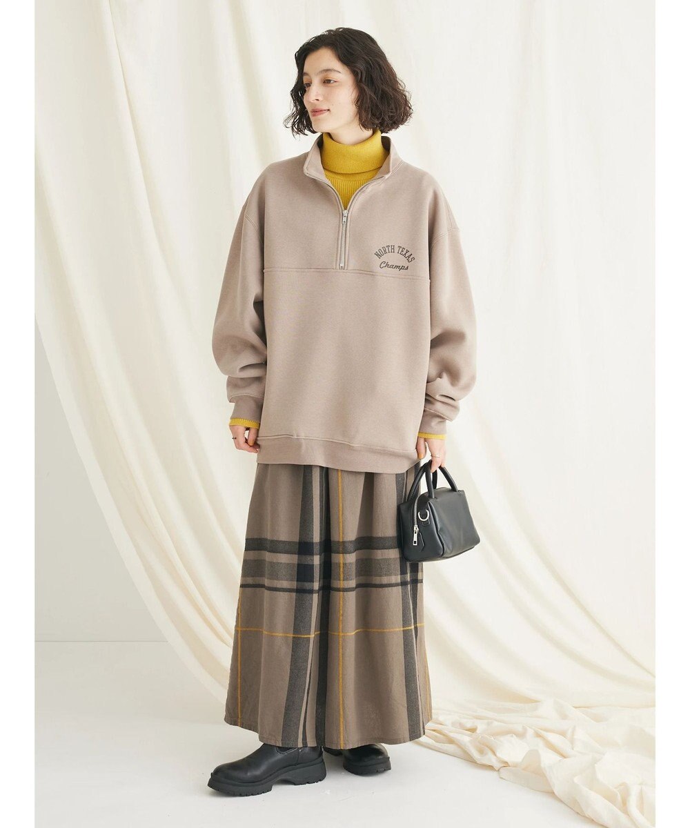 CRAFT STANDARD BOUTIQUE 先染めチェック（大）スカート 