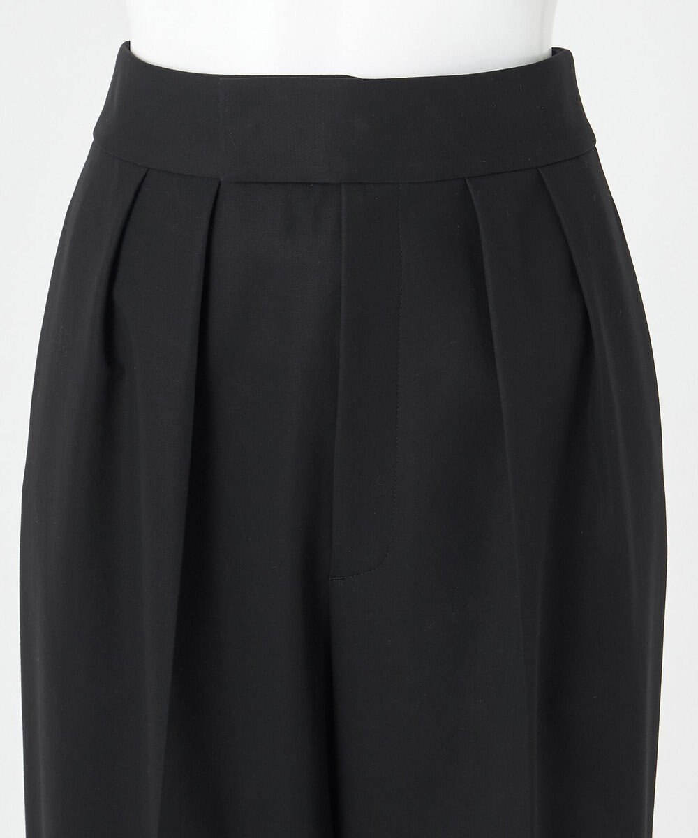 23区 【エステータ】コットンダブルクロス ワイドシルエットパンツ 