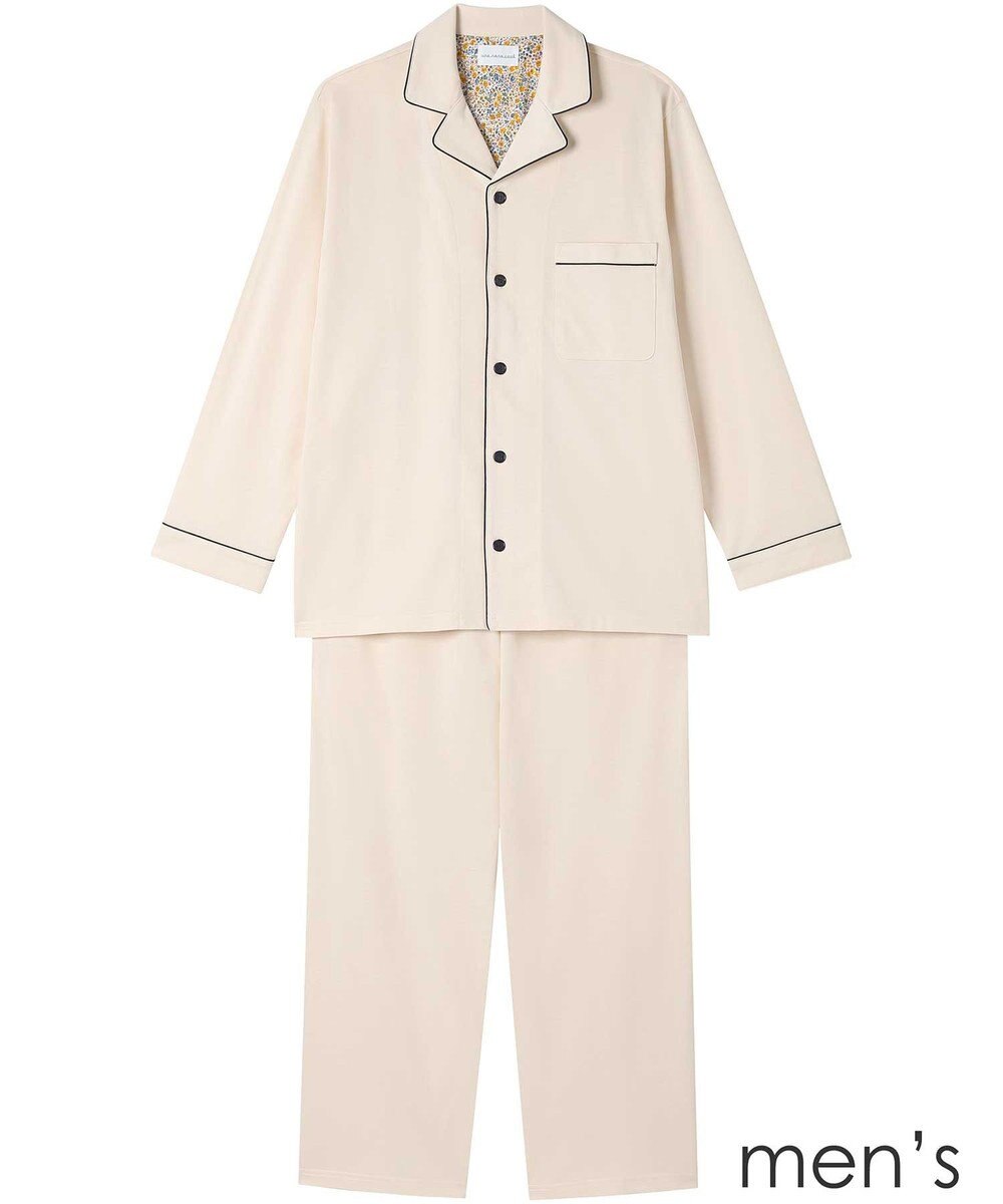 une nana cool 【綿100％】やわらか天竺メンズパジャマ　ＭＡＤＥ　ＷＩＴＨ　ＬＩＢＥＲＴＹ　ＦＡＢＲＩＣ 