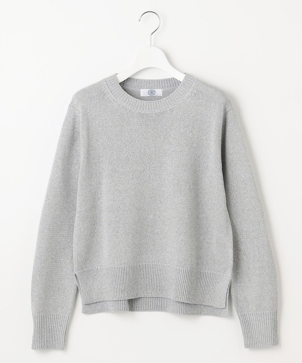 J.PRESS LADIES 【洗える】Reeves  Shine クルーネック ニット 