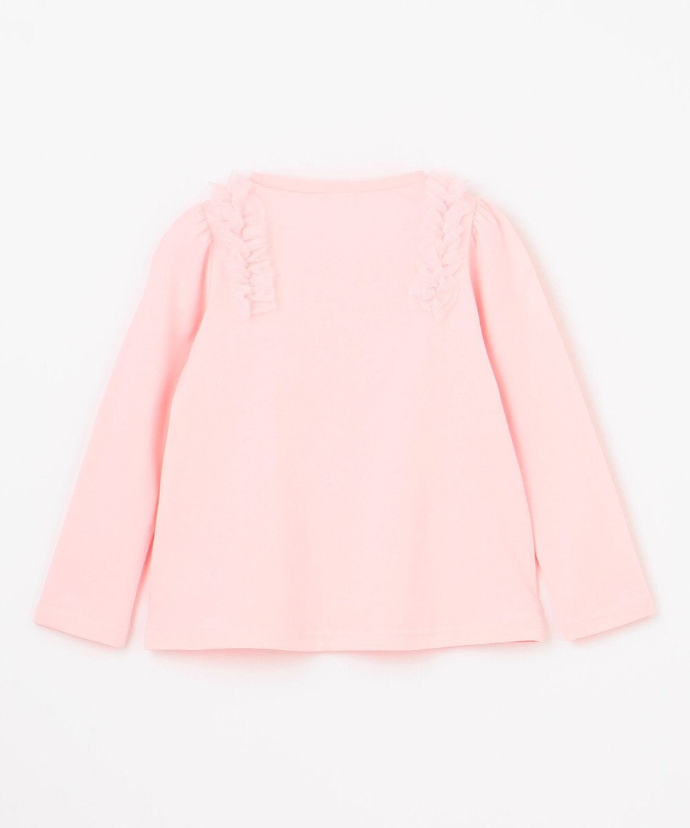 ANY KIDS チュールフリル 長袖Tシャツ 