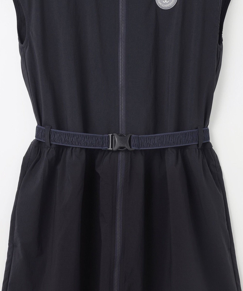 23区GOLF 【WOMEN】フロントジッパーで着脱便利！ベルト付きワンピース 