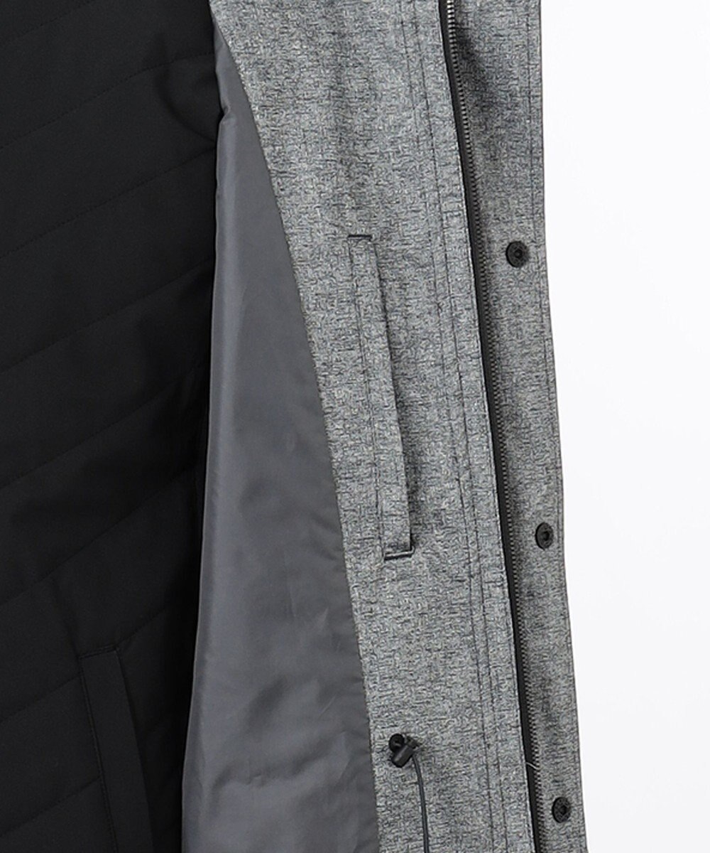 JOSEPH ABBOUD MOUNTAIN 【UNISEX】ホットピアスラブジャガードカモ コート 