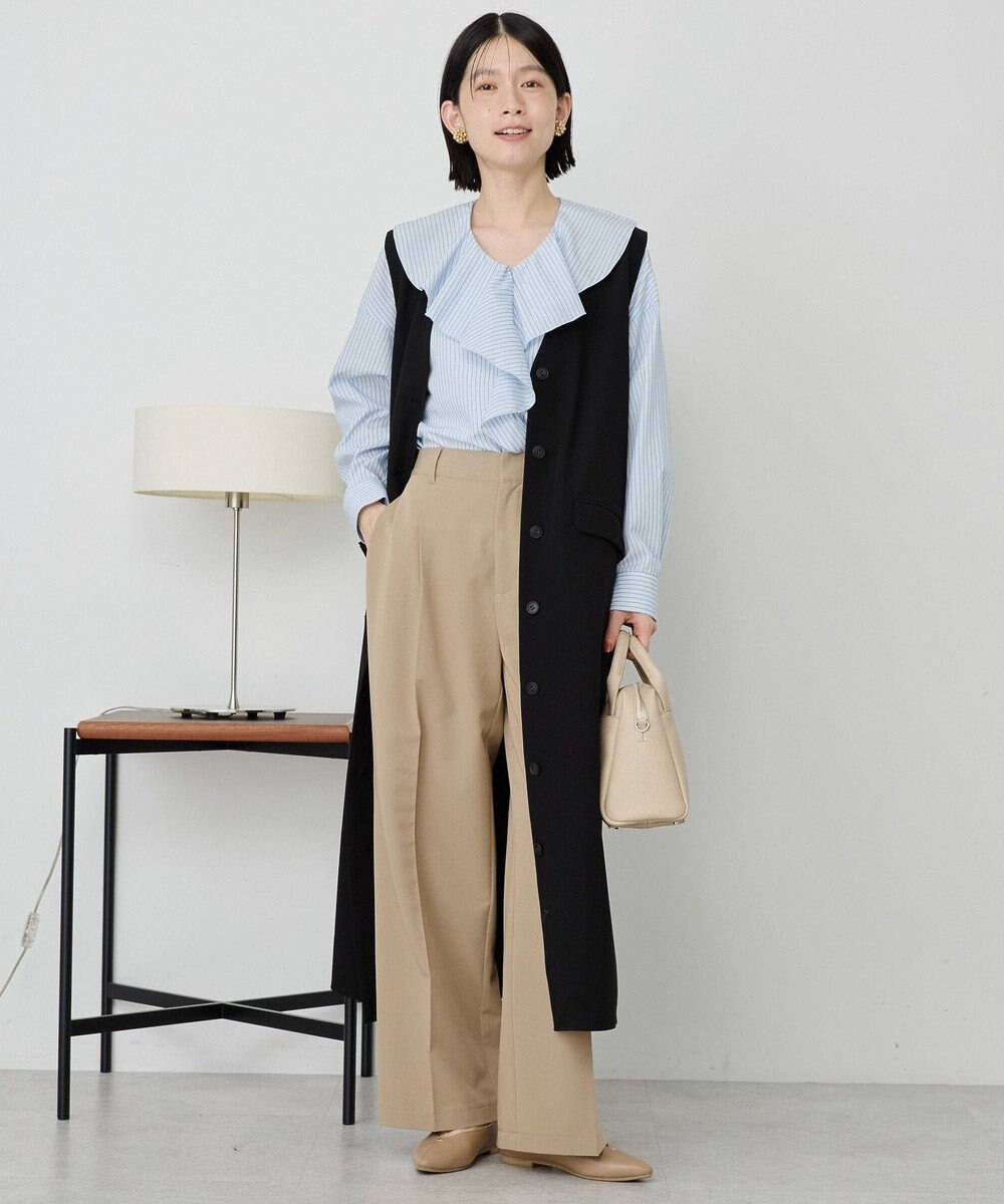 AMERICAN HOLIC 【イージーケア】ジレワンピース 