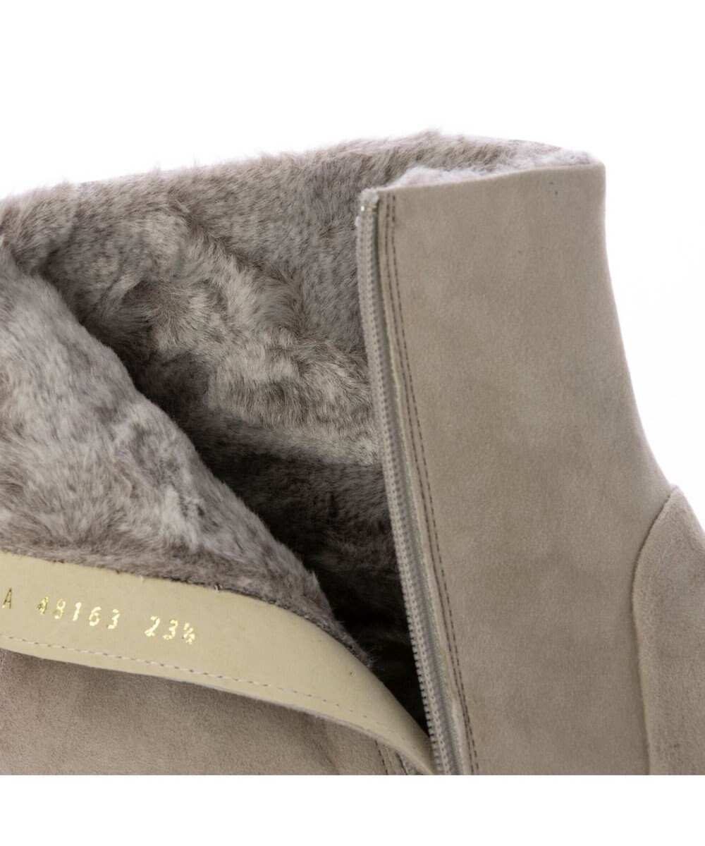 MODE ET JACOMO <D'ICI>プレーンボアショートブーツ 