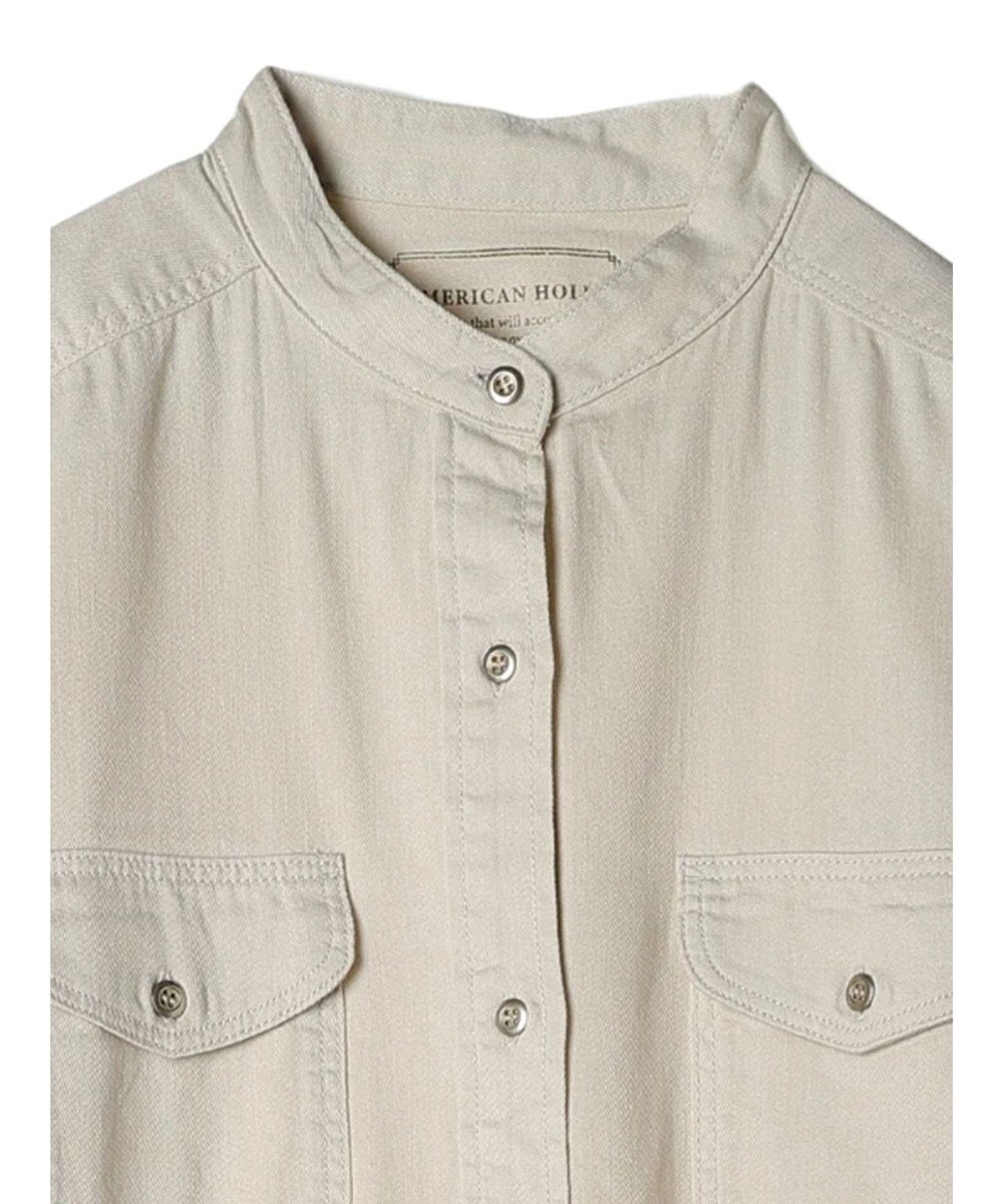 AMERICAN HOLIC ツイルＷポケットＡラインワンピース 