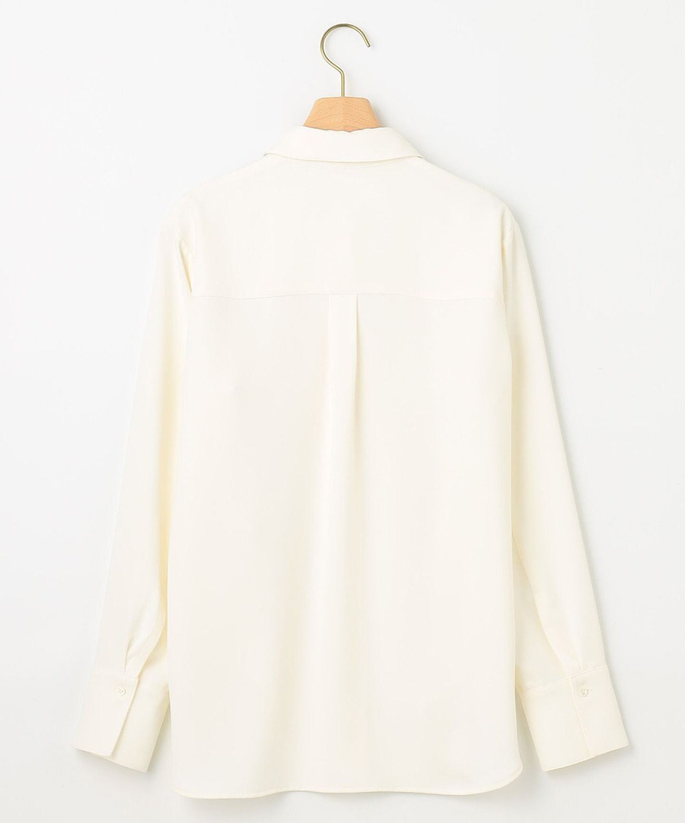 組曲 ポインテッドカラーボウタイ ブラウス 