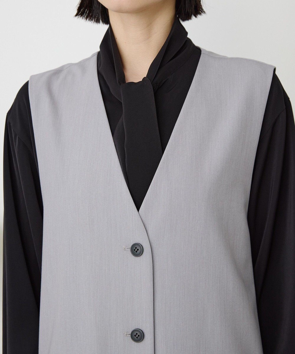 AMERICAN HOLIC 【イージーケア】ジレワンピース 