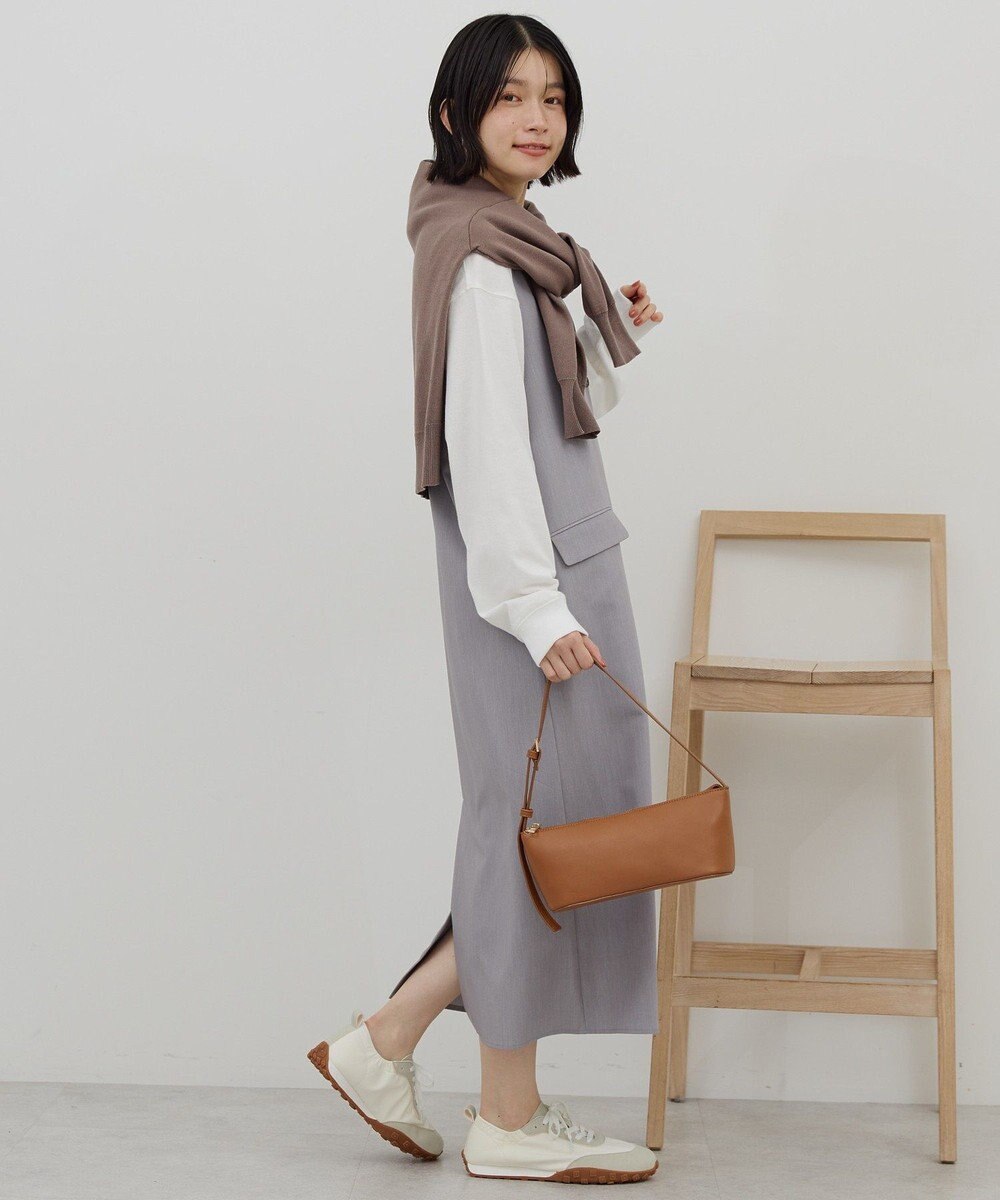 AMERICAN HOLIC 【イージーケア】ジレワンピース 