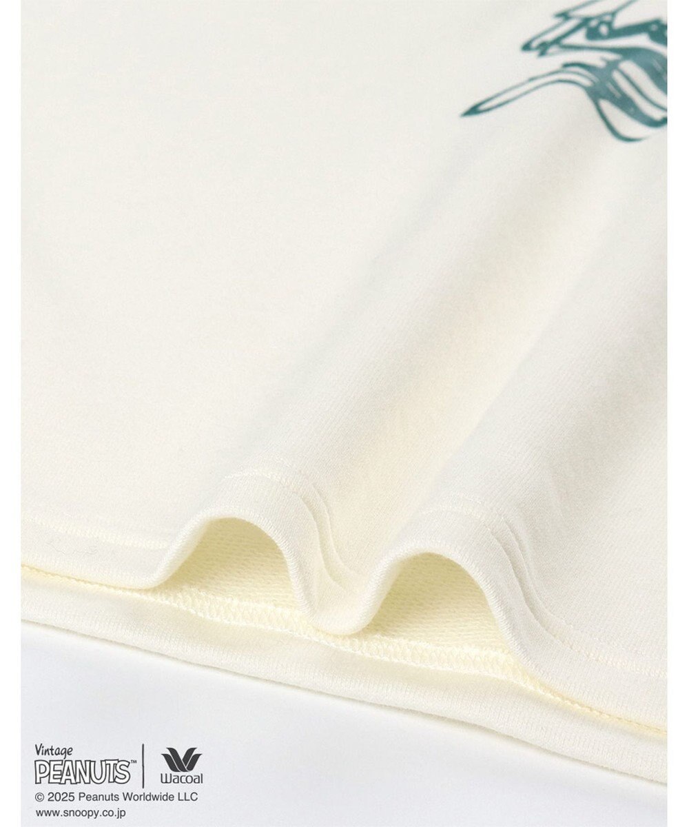 WACOAL ワコール_リラックス＆スリープ パジャマ 長袖 長ズボン 綿100%(本体) ガーゼ裏毛素材 PEANUTS レディース FDX555 /ワコール 
