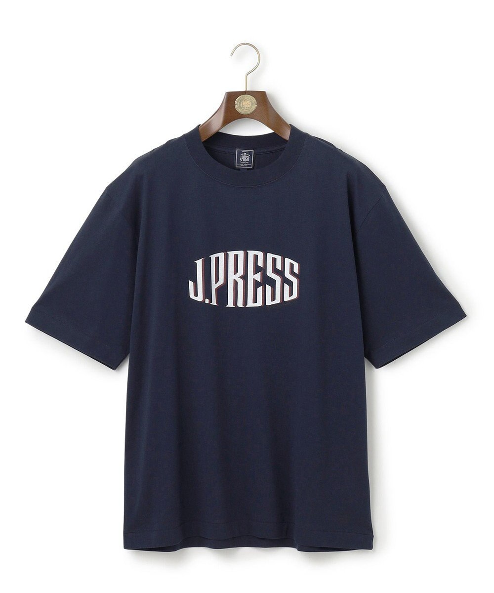 J.PRESS MEN 【J.PRESS ORIGINALS】【UNISEX】Cotton Jersey J.PRESS Logo T-shirt 
