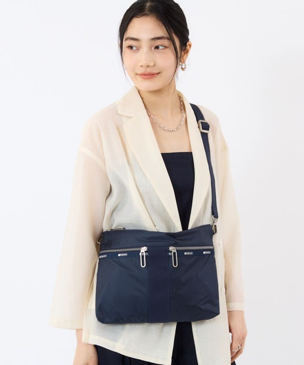 LeSportsac POUCH CROSSBODY/ダークブルーC 