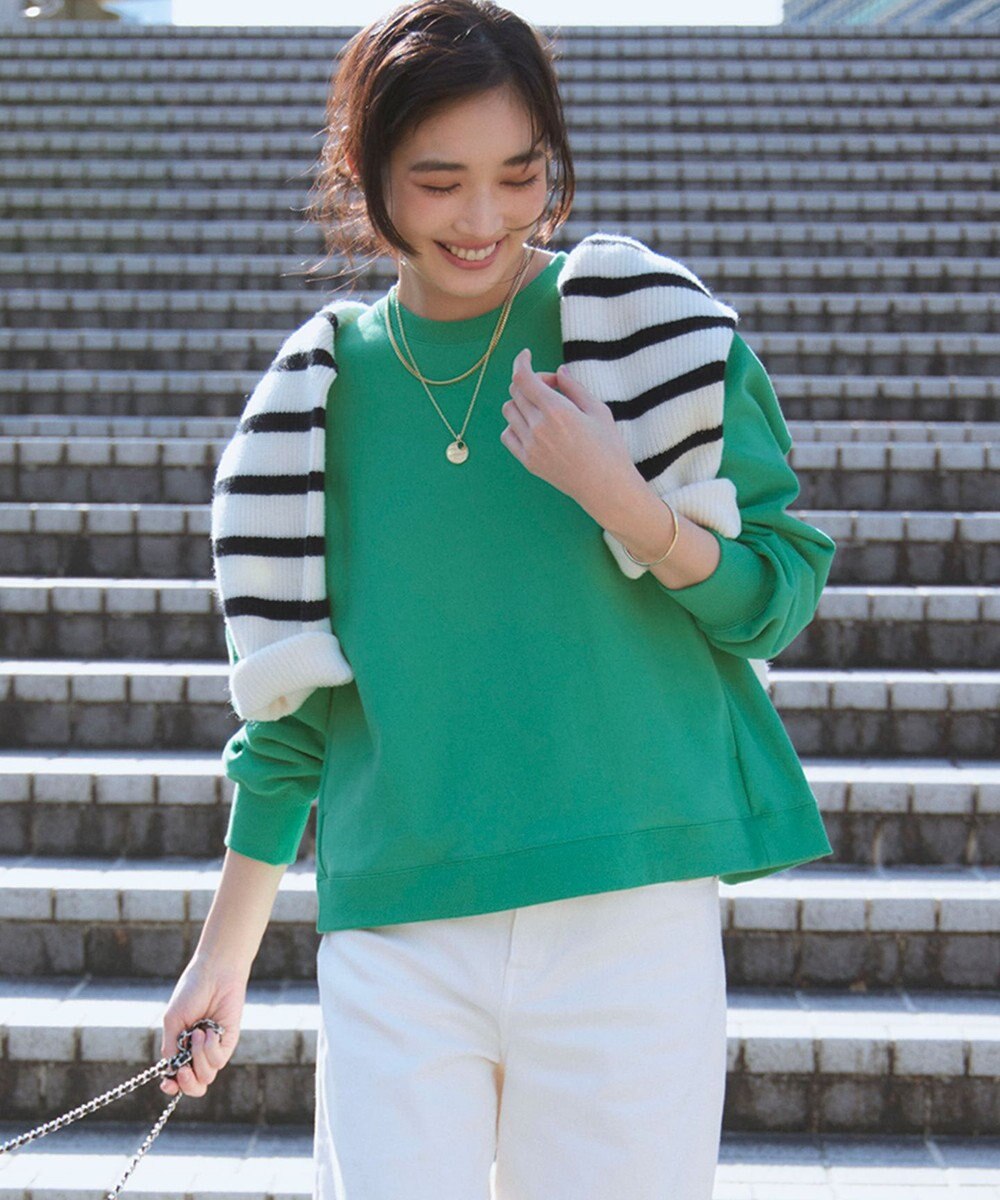 23区 S 【WEB&一部店舗限定カラーあり/Oggi2月号掲載】カラー スウェット 