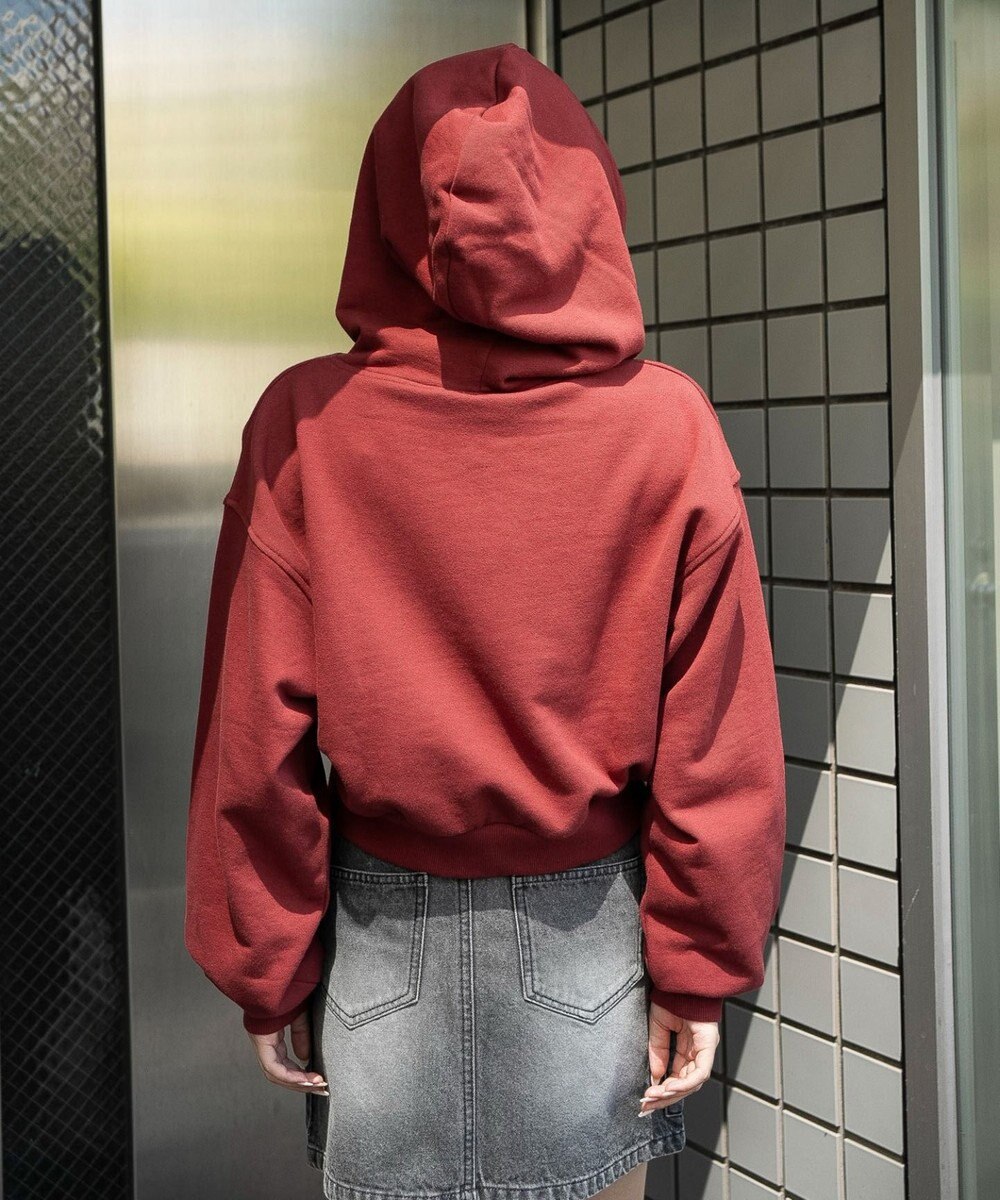 WEGO グラフィックショートパーカー 