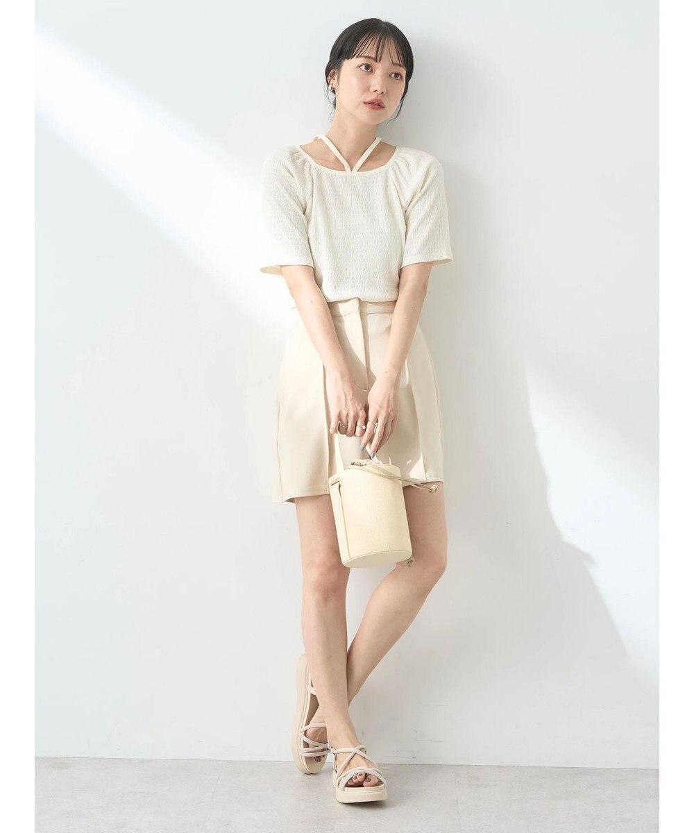 earth music&ecology ポコポコホルタープルオーバー 