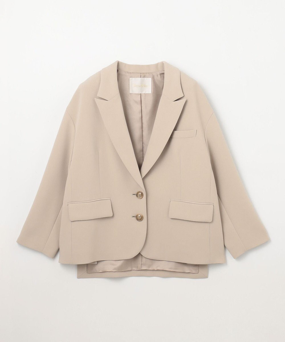 GRACE CONTINENTAL トリアセオーバーサイズジャケット 