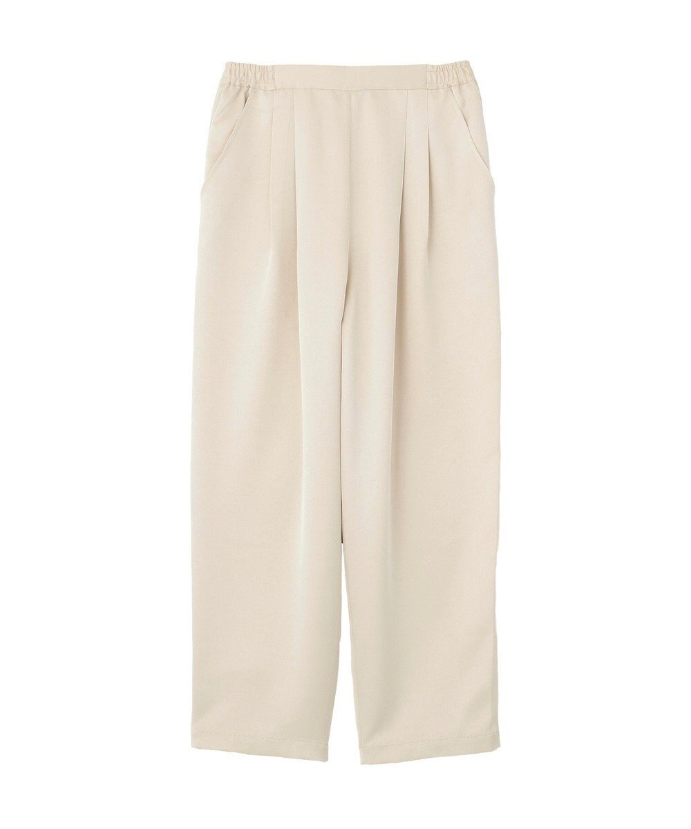 AMERICAN HOLIC 【イージーケア】サテンカーブパンツ 