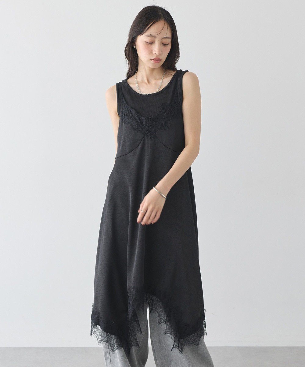 earth music&ecology レースキャミワンピース 