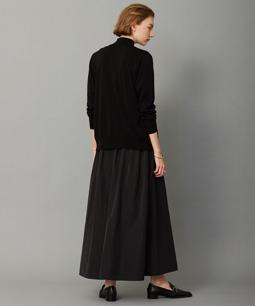 ICB 【洗える】 ウールアセテートハイゲージ カーディガン 