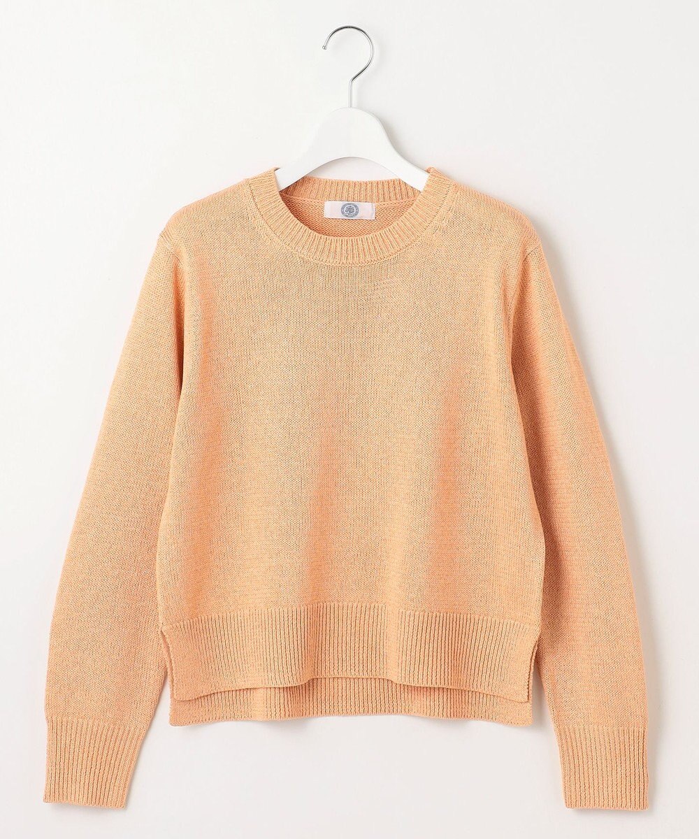 J.PRESS LADIES 【洗える】Reeves  Shine クルーネック ニット 