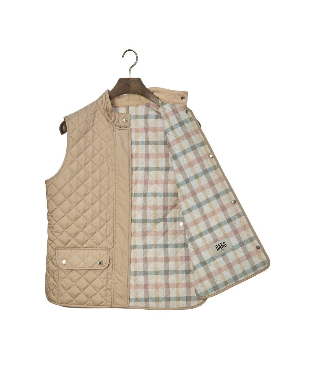 DAKS 【DAKS GOLF】キルティングベスト 