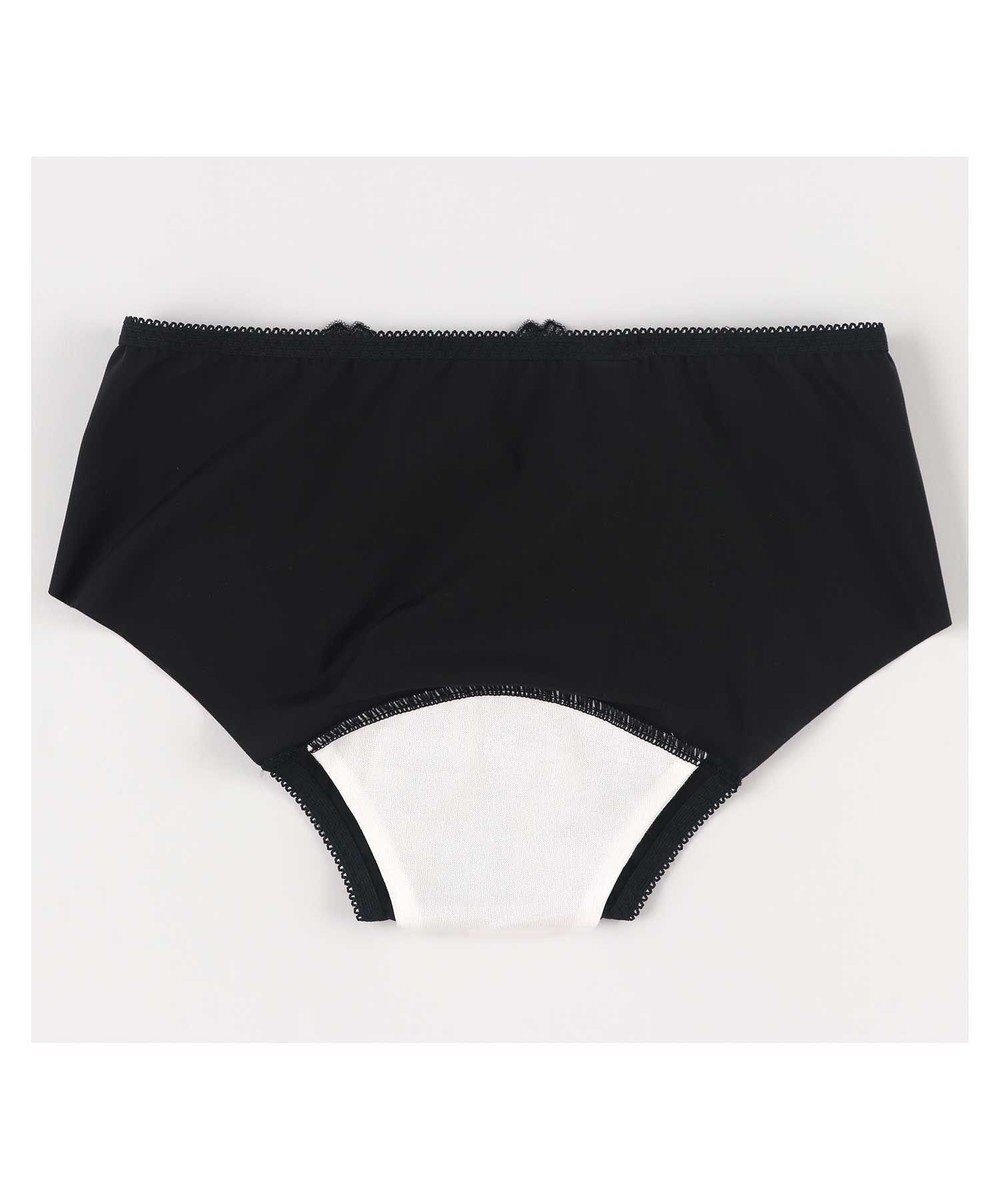 AMPHI 【sweet web掲載】 サニタリーショーツ 【BRAGENIC ブラジェニック 脇高細見えタイプ】羽付きナプキン対応 BMI353とペア 吸汗速乾(後ろ身頃) 生理用ショーツ PMI053 アンフィ／ワコール 