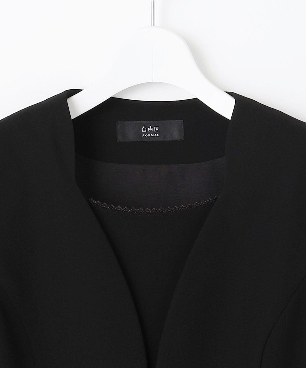 自由区 FORMAL 【洗える/着心地楽々】セオプラスエス ウォッシャブル ワンピース 