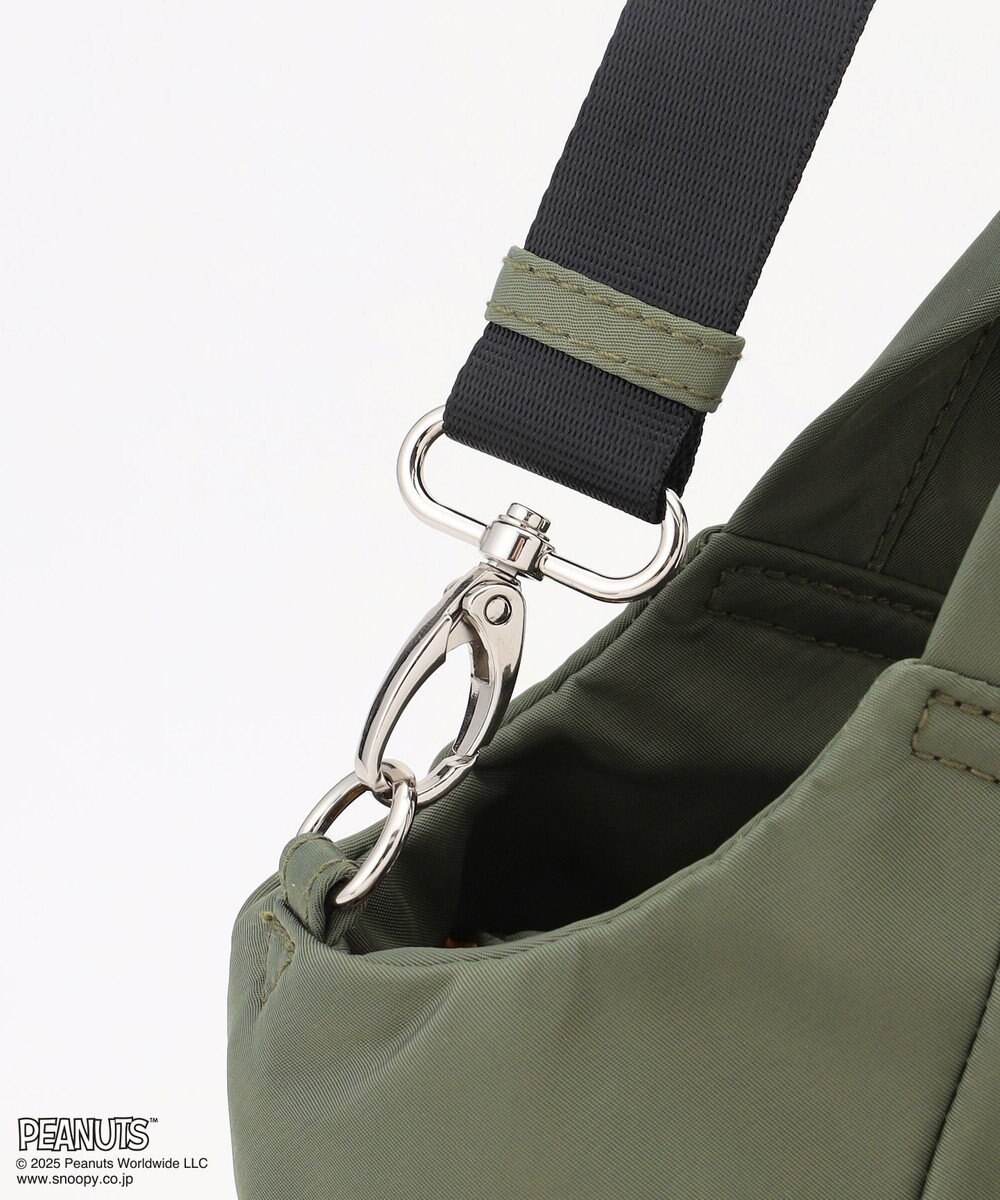 Y'SACCS SNOOPYデザイン サイドギャザー2wayトート　Sサイズ(レインボー） 