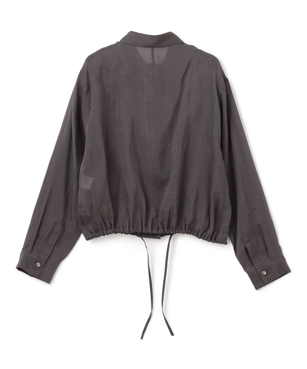 BEIGE， PAULINE / ドローストリングシアーブラウス 