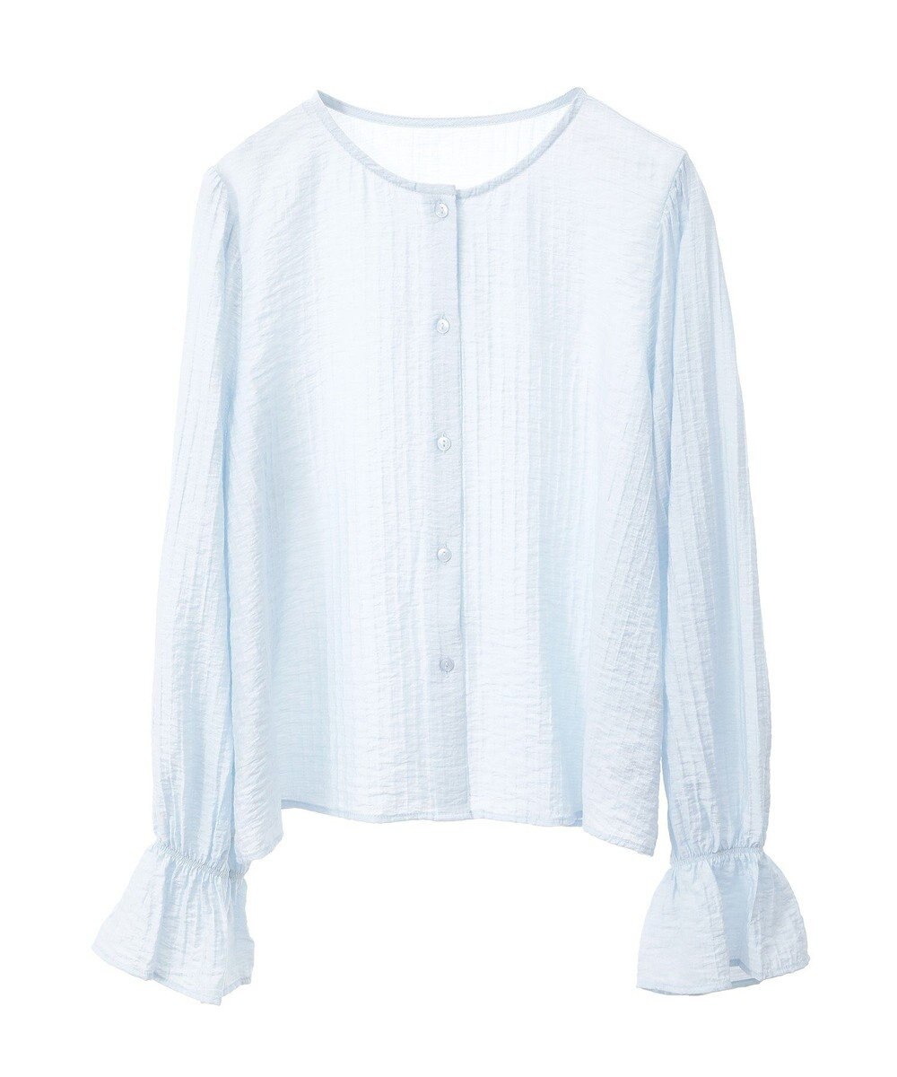 earth music&ecology ２ＷＡＹスクエアラッフルカラーブラウス 