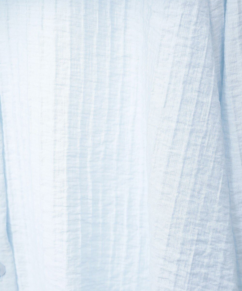 earth music&ecology ２ＷＡＹスクエアラッフルカラーブラウス 