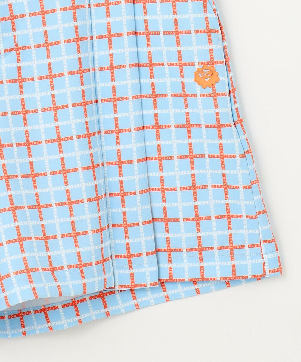 PW CIRCULUS 【WOMEN】チェック柄キュロット ゴルフウェア レディース 