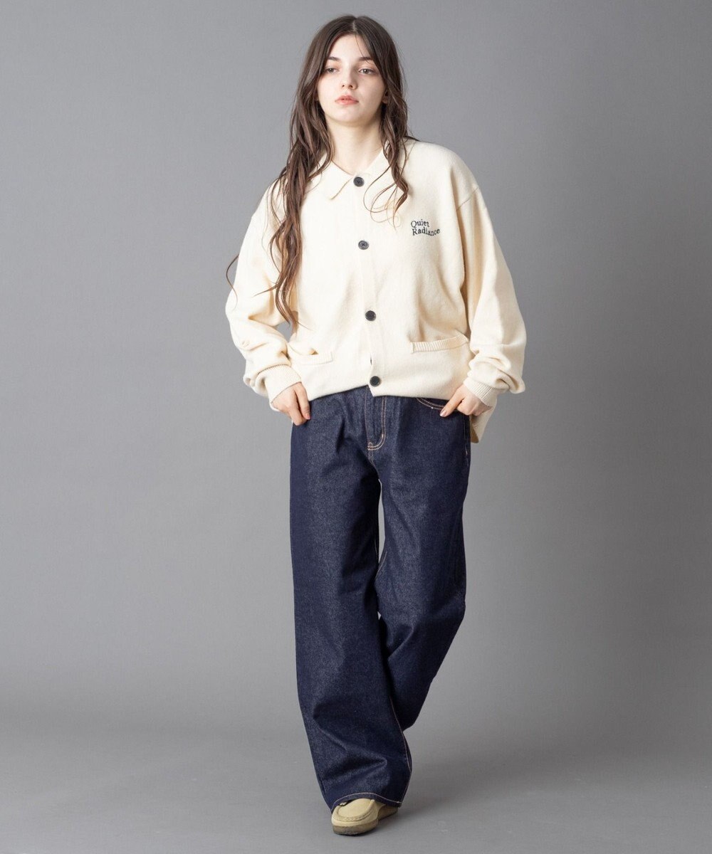 WEGO 【ユニセックス着用ITEM】ワンポイントニットシャツ（LS） 