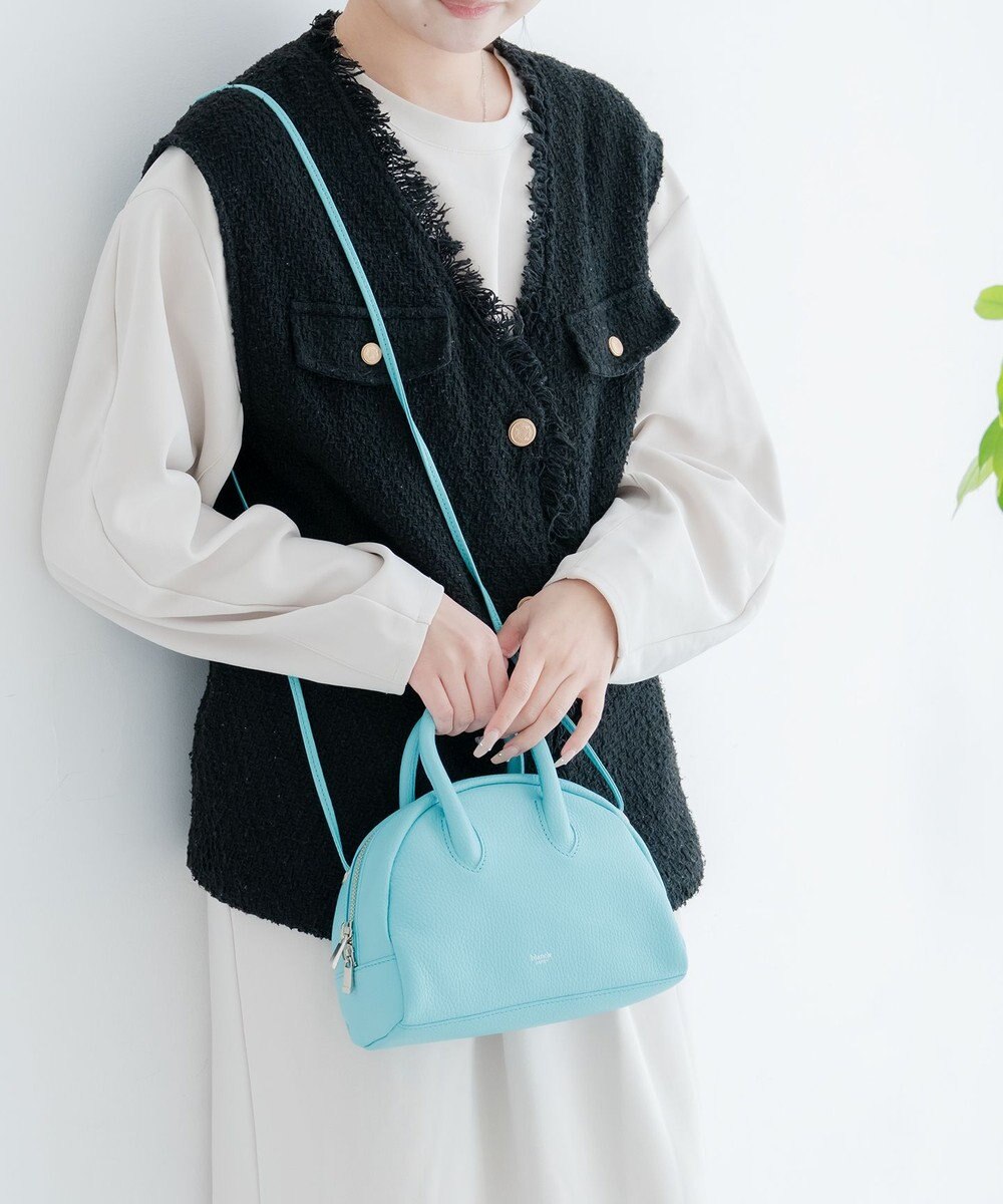 blancle シュリンクレザー 2WAY ミニボストン 