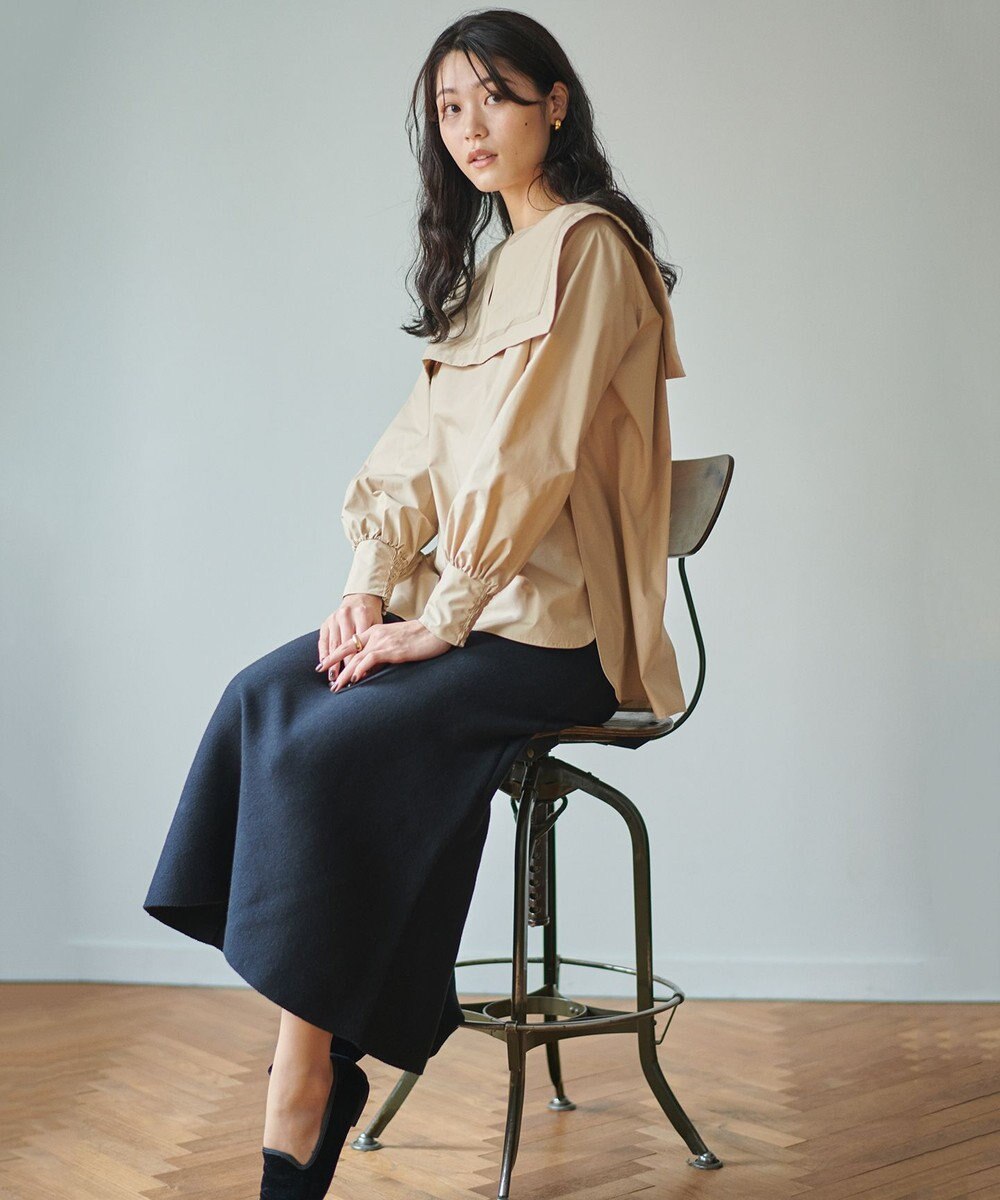 #Newans 【ANSWER for ハンサムモード】襟を取り外せる！セーラーカラーシャツ 