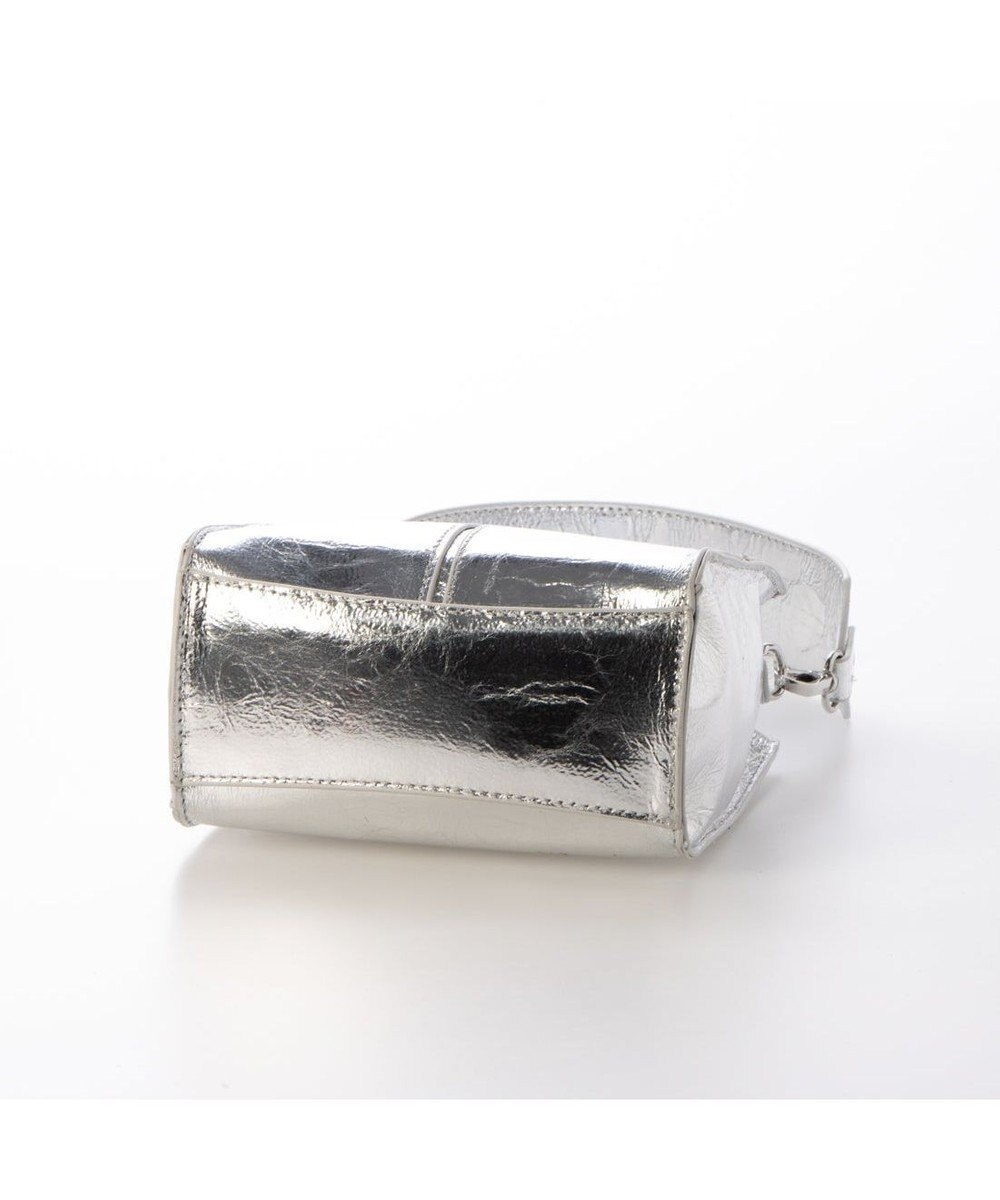 UNBILLION カシュカシュ cachecache / エナメル調ボックスパネルミニショルダー 