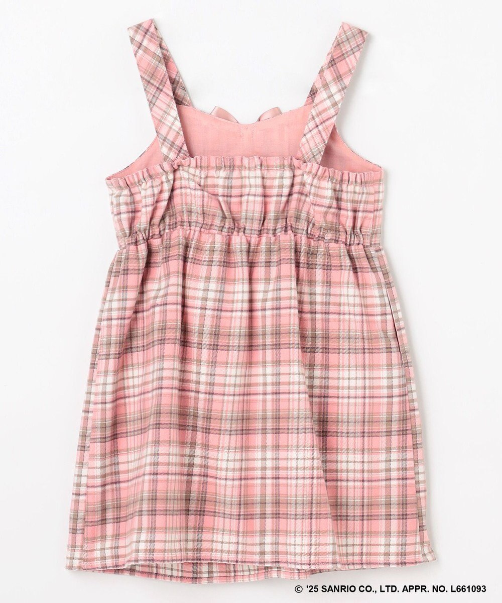 ANY KIDS 【マイメロディ＆クロミ×ANY KIDS】チェック ジャンパースカート 