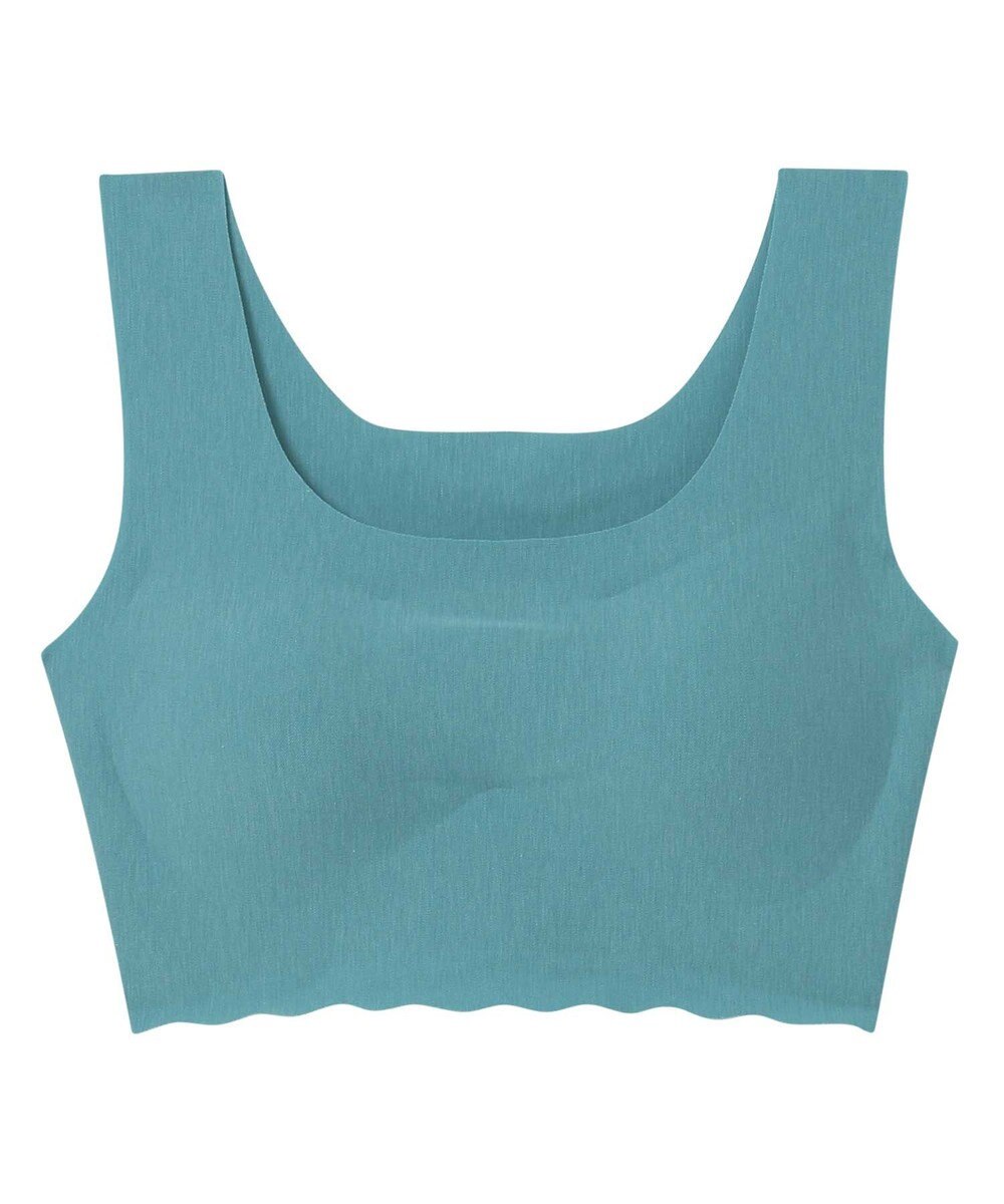 une nana cool 綿混フラット仕上げ　ノンワイヤーブラジャー　　【全サイズ同一価格】 