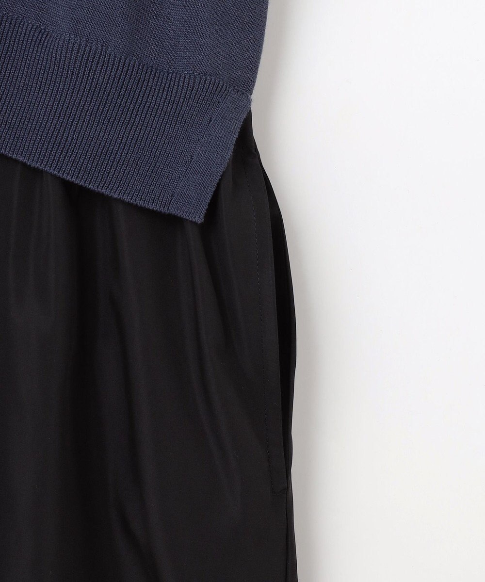 自由区 L 【洗える】タフタコンビ半袖 ワンピース 