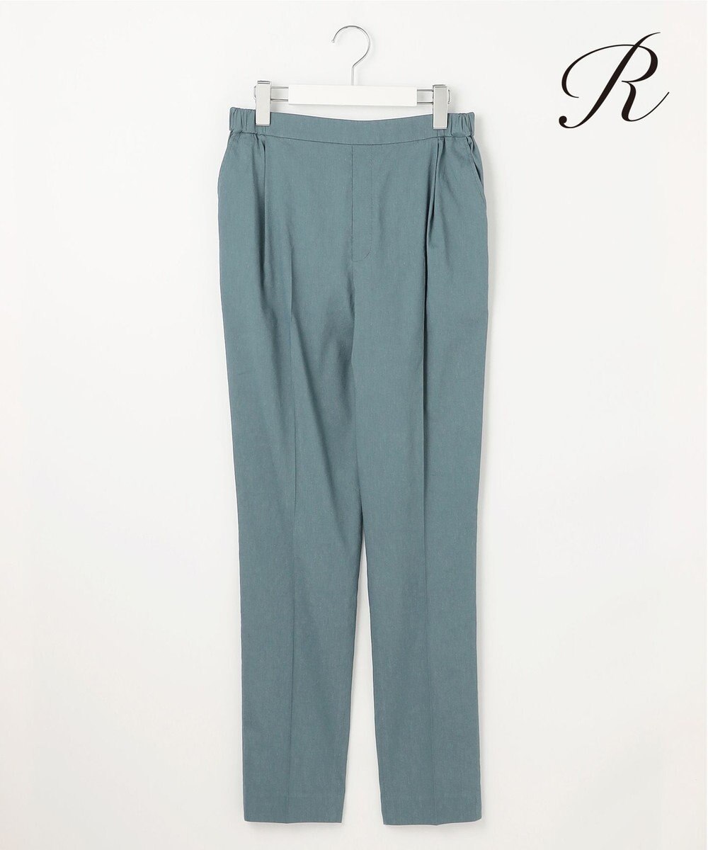 23区 S 【R(アール)】NALYA リネンストレッチ パンツ 