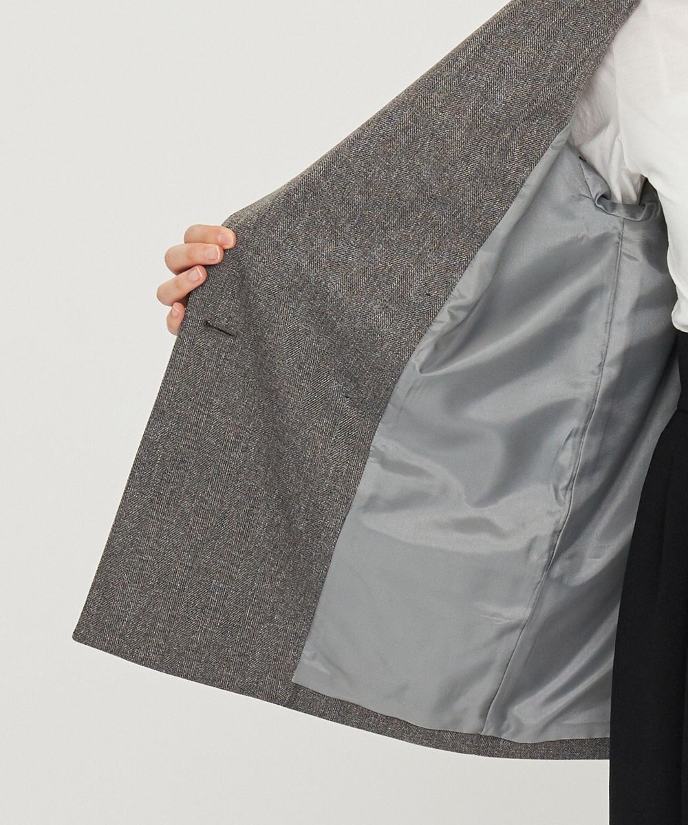 uncrave 【手洗い可】ウォッシャブル ツイード ジャコット（uncrave STANDARD） 