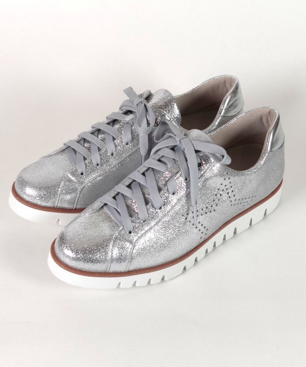 Dominic3 スターパンチングレザースニーカー 