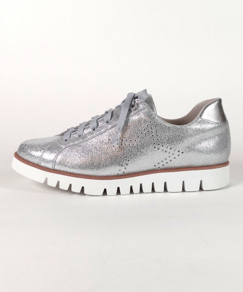 Dominic3 スターパンチングレザースニーカー 