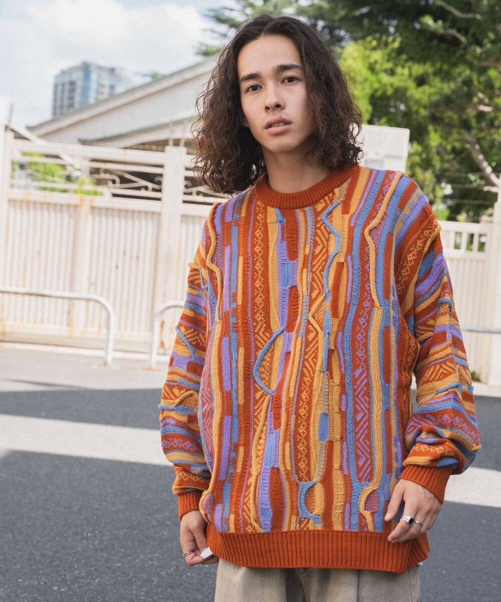 WEGO 3Dニットプルオーバー 