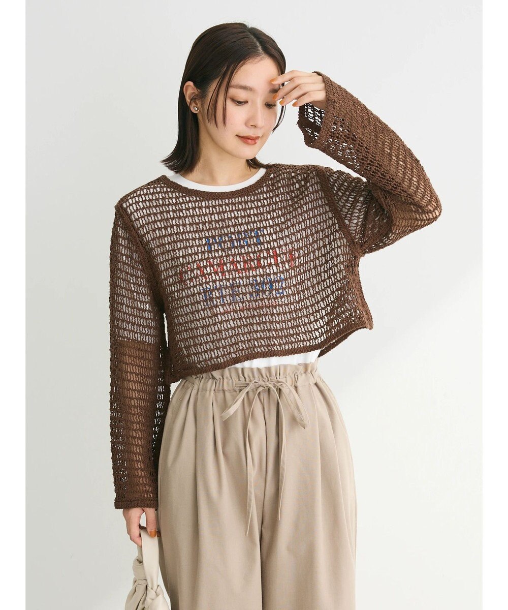 Green Parks ・ＳＵＧＡＲ　ＳＰＯＯＮ　クロシェロングスリーブ 