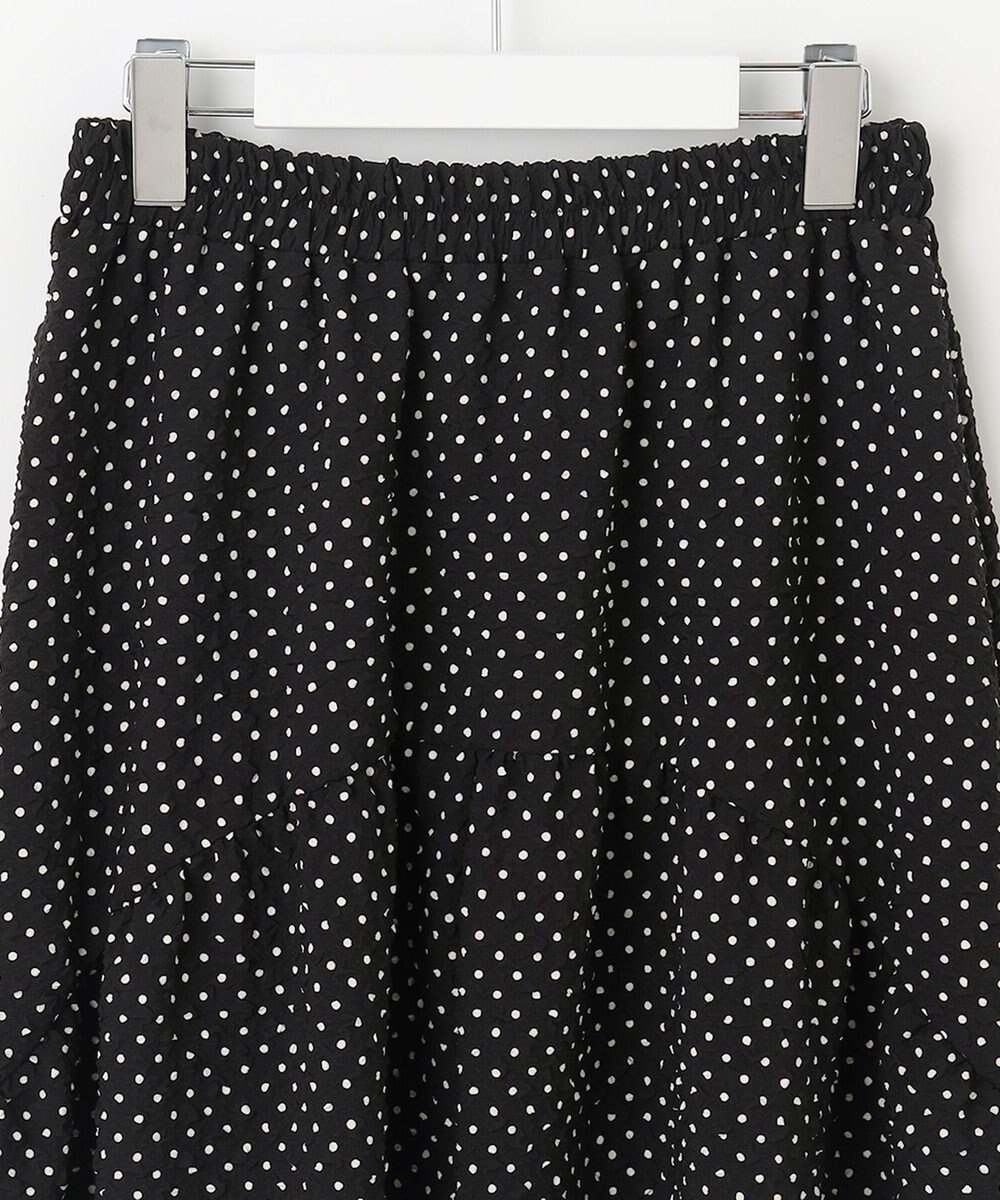 Feroux エンボスドット スカート 